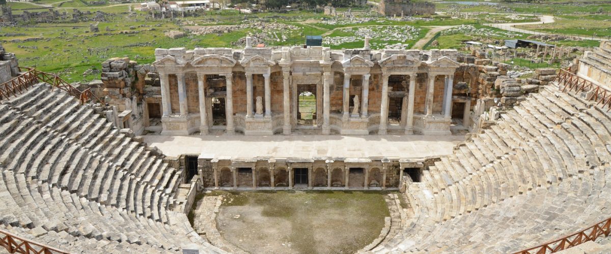 pamukalle-theater pamukkale day trip from sarigerme dalaman