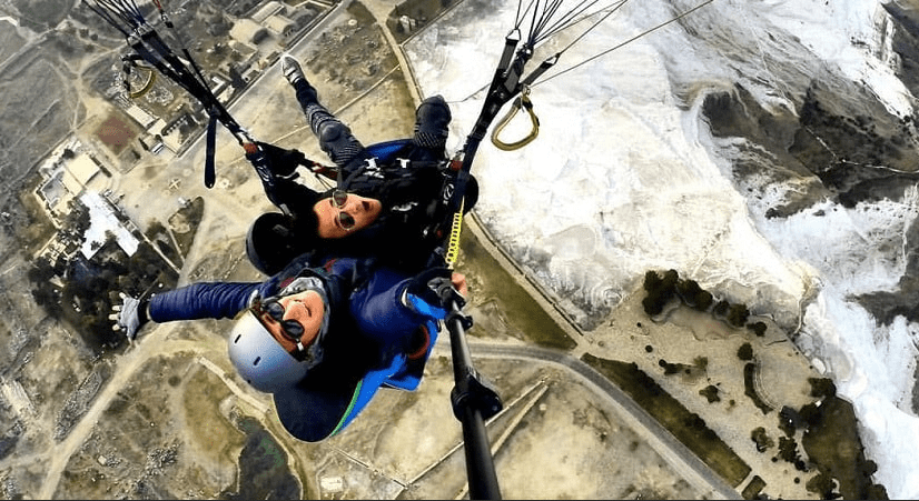 paragliding tour from sarigerme