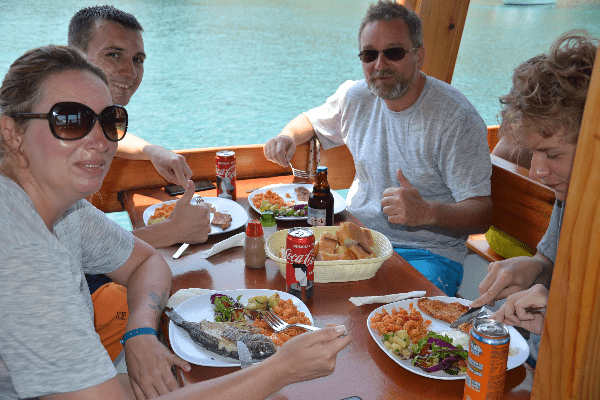 Day out on Gocek Bays with Boat Trip from Sarigerme