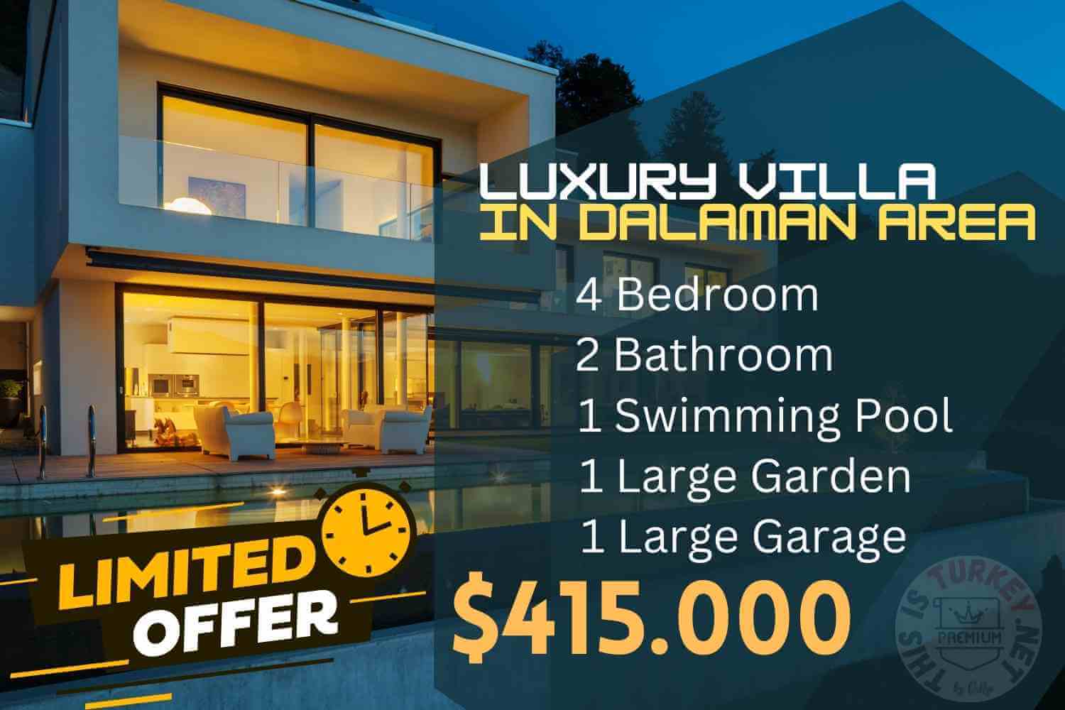 property for sale in dalaman, limited offer