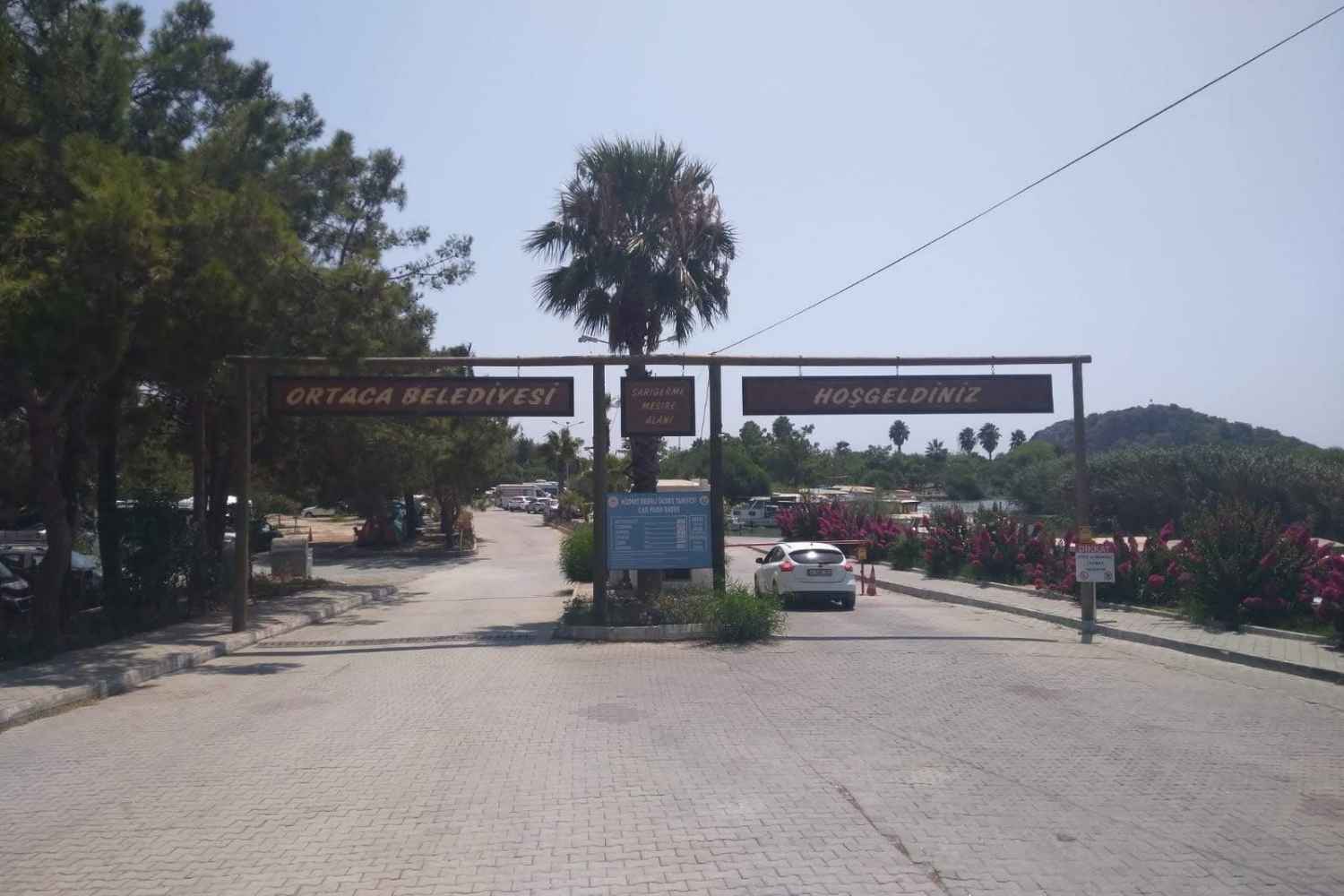camping_entrance_sarigerme Camping in Dalaman Sarigerme by the Beach