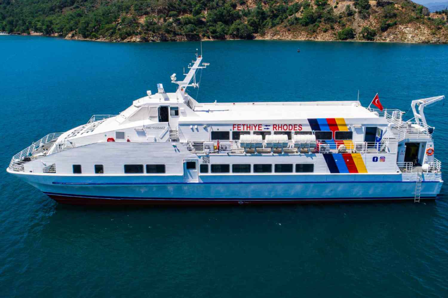 Rhodes Trip with Ferry from Fethiye Dalaman