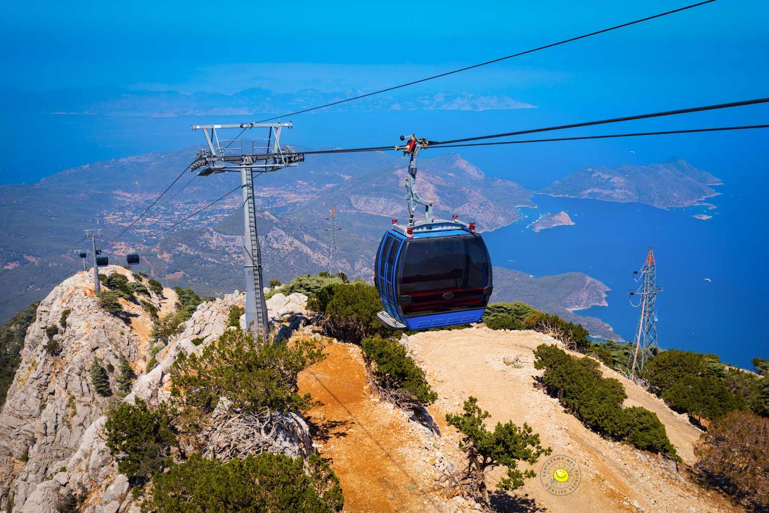 cable-car_Oludeniz Fethiye Cable Car in Oludeniz. Transfer from Sarigerme.