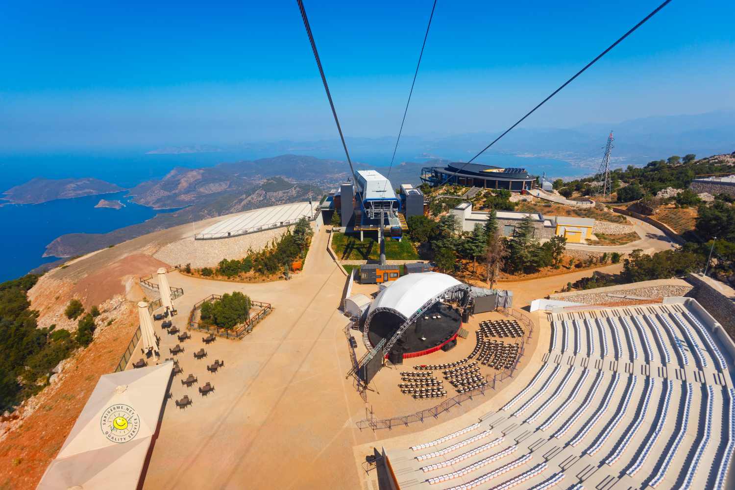 cable_car_Telefirik Fethiye Cable Car in Oludeniz.