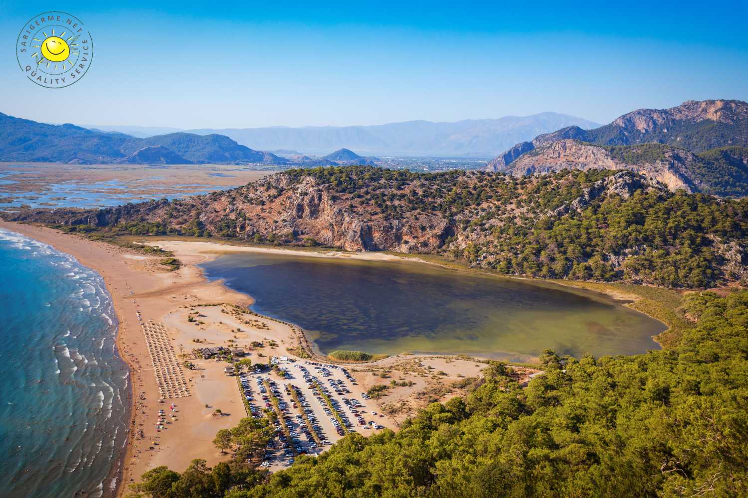 Turtle_Sanctuary_Beach Turtle Beach , Turtle Sanctuary short trip from Sarigerme , Dalaman, Dalyan.