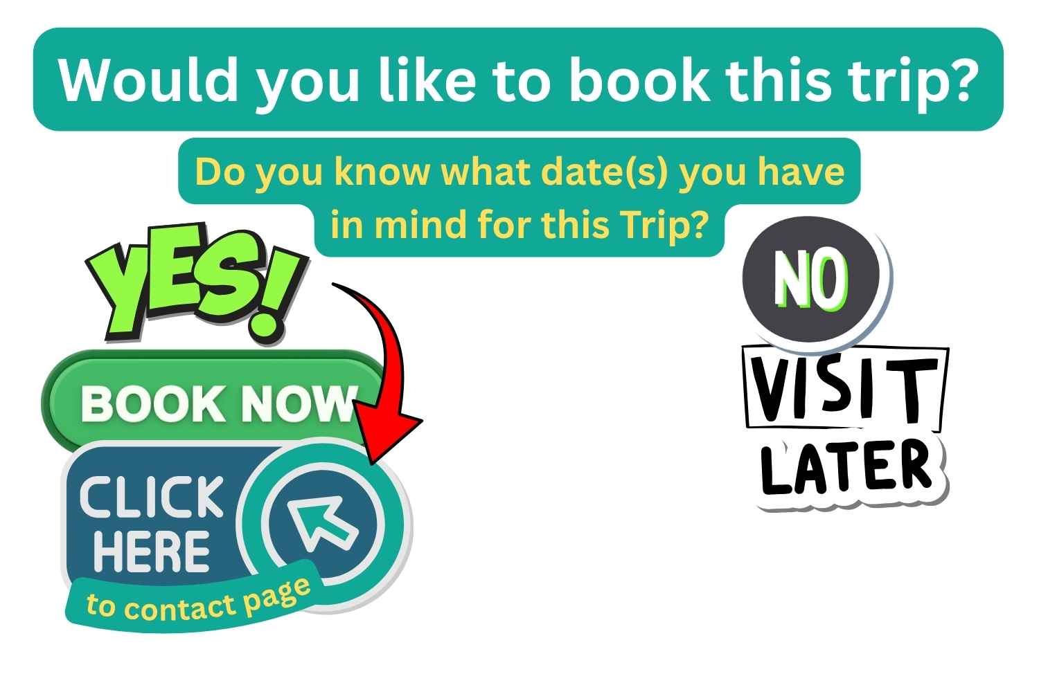 would you like to book this trip ?