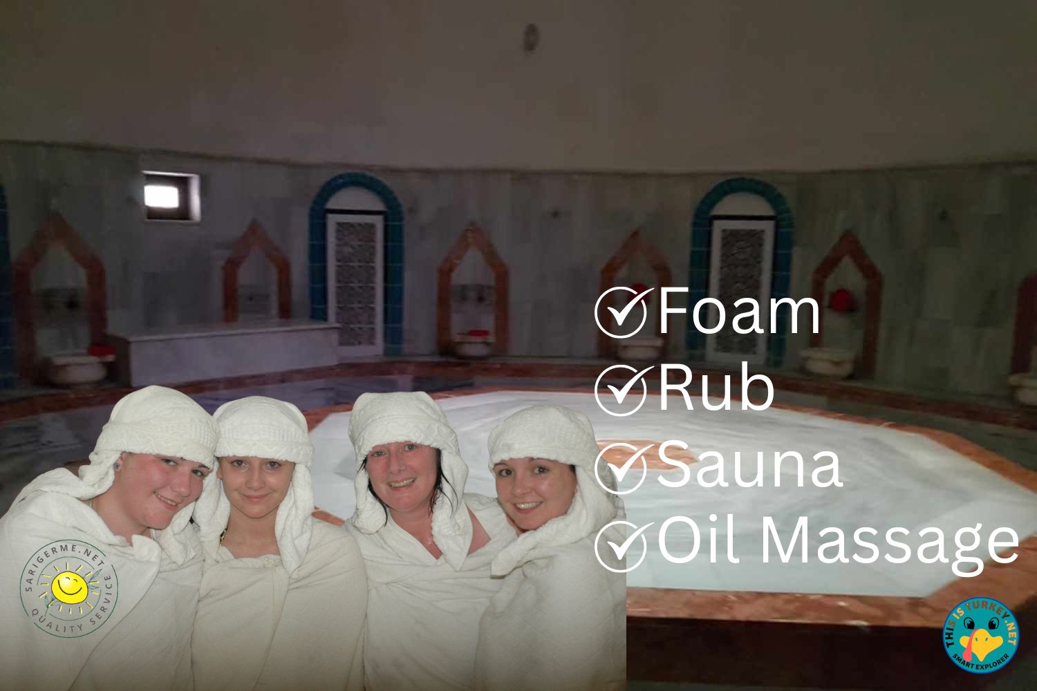 Hamam Turkish Bath in Sarigerme Dalyan